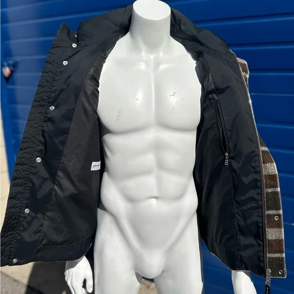 Vintage Bogner Goose Down Embroidered Vest Mens size 44  Bougie Lumberjack Plaid - Picture 3 of 7